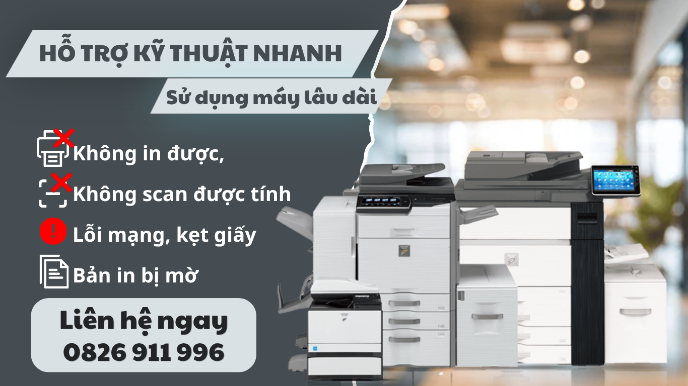 Sửa Máy Photocopy Tại Thủ Đức TP.HCM - Hỗ Trợ Cài Máy Miễn Phí