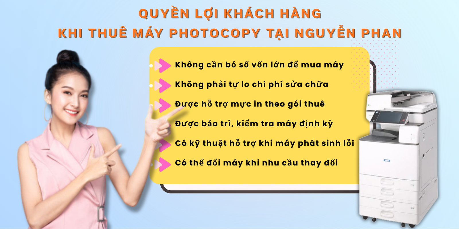 Cho thuê máy photocopy tại Tân Phú cực tiết kiệm