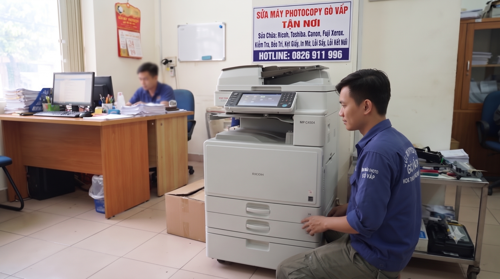 Sửa máy photocopy tại Gò Vấp - Sửa máy photocopy tận nơi giá rẻ