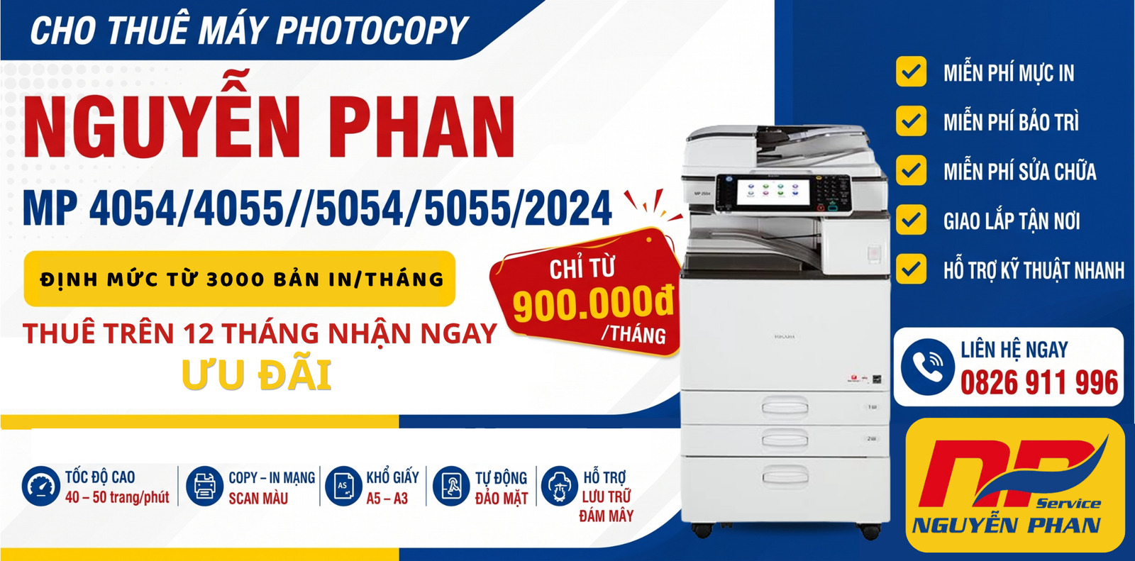 Cho Thuê Máy Photocopy Tại Bình Dương Giá Siêu Ưu Đãi