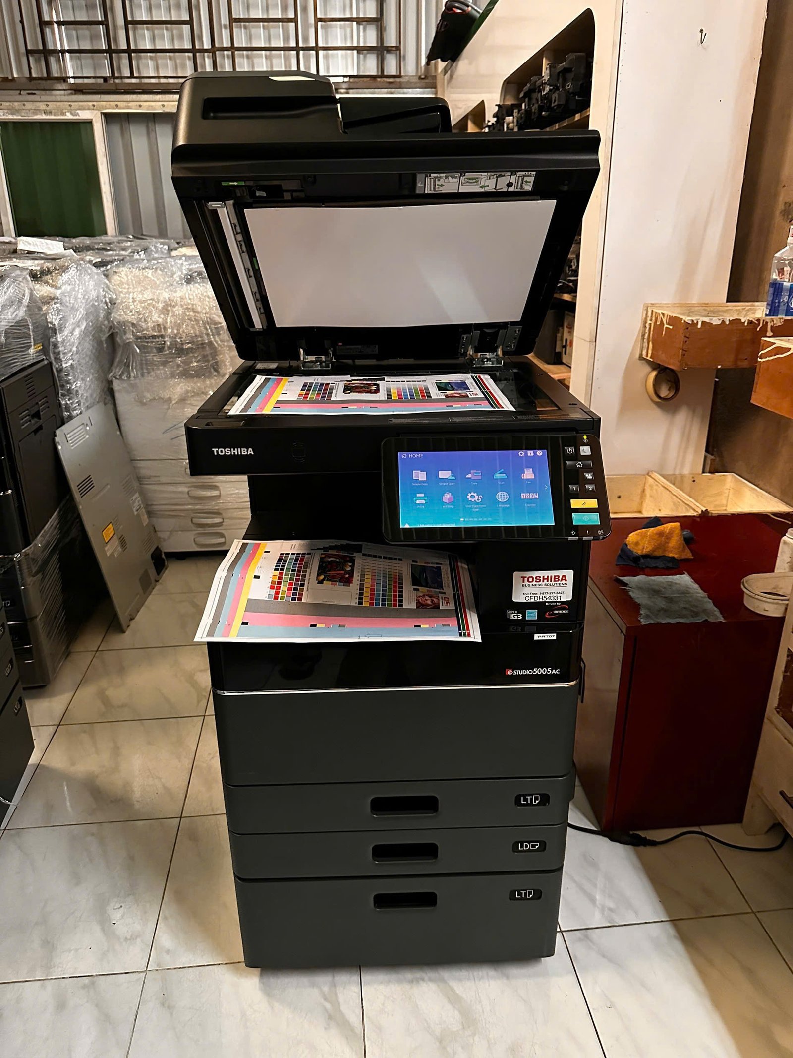 Bán máy photocopy tại Tiền Giang 5005ac mau