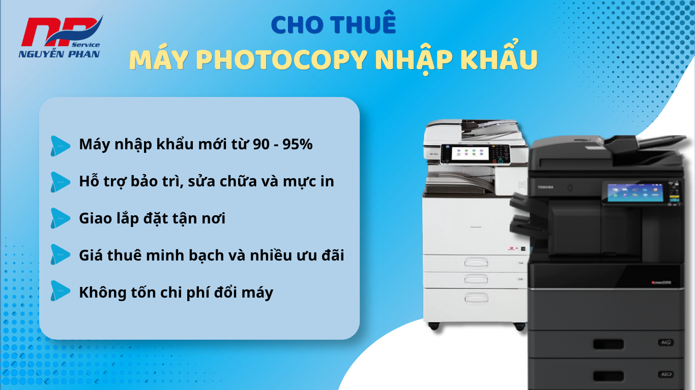 CHO THUÊ MÁY PHOTOCOPY KHU CÔNG NGHIỆP HIỆP THẠNH – TÂY NINH CHO THUE MAY PHOTOCOPY NHAP KHAU