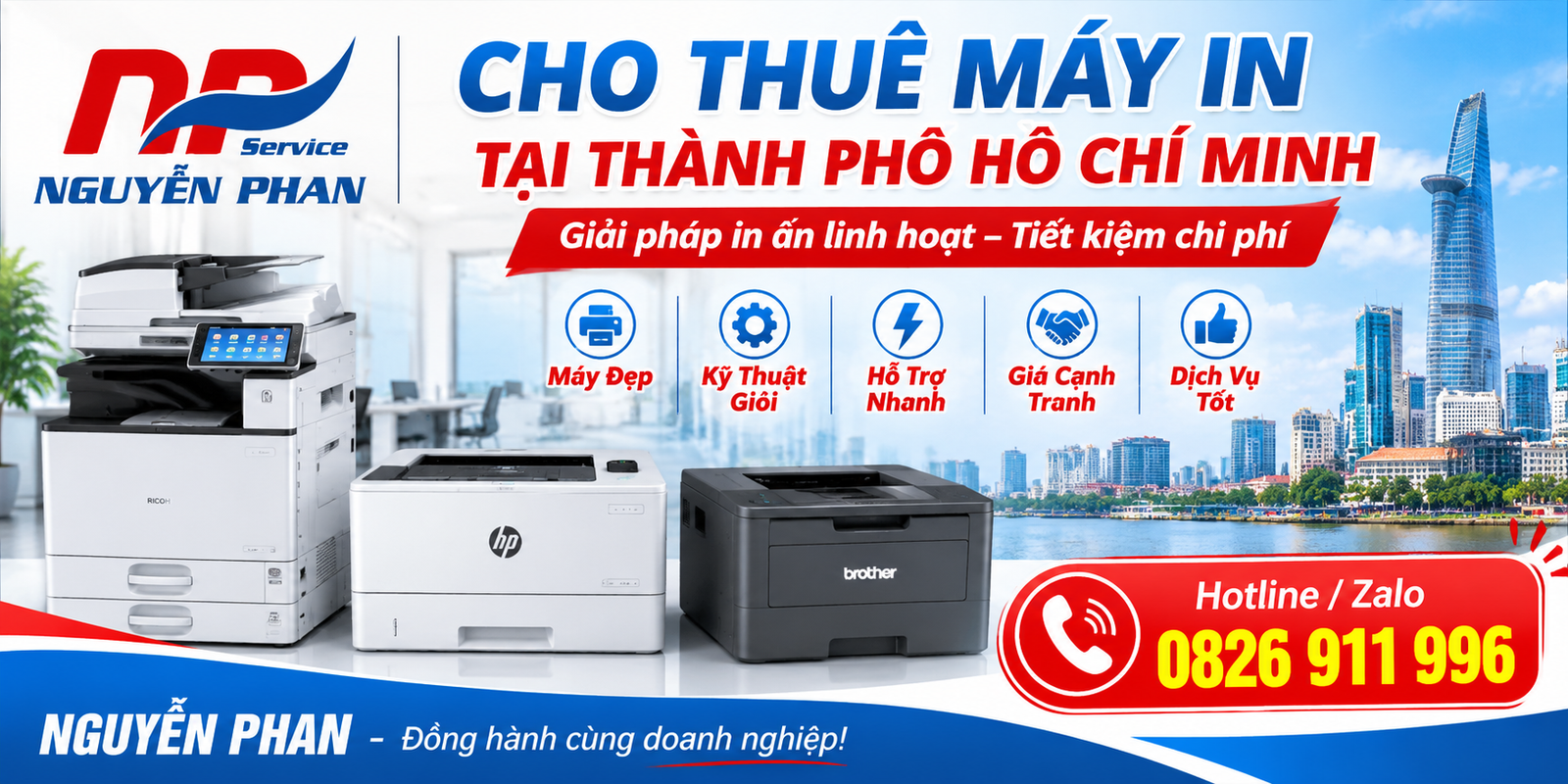 Cho thuê máy in tại Thành phố Hồ Chí Minh