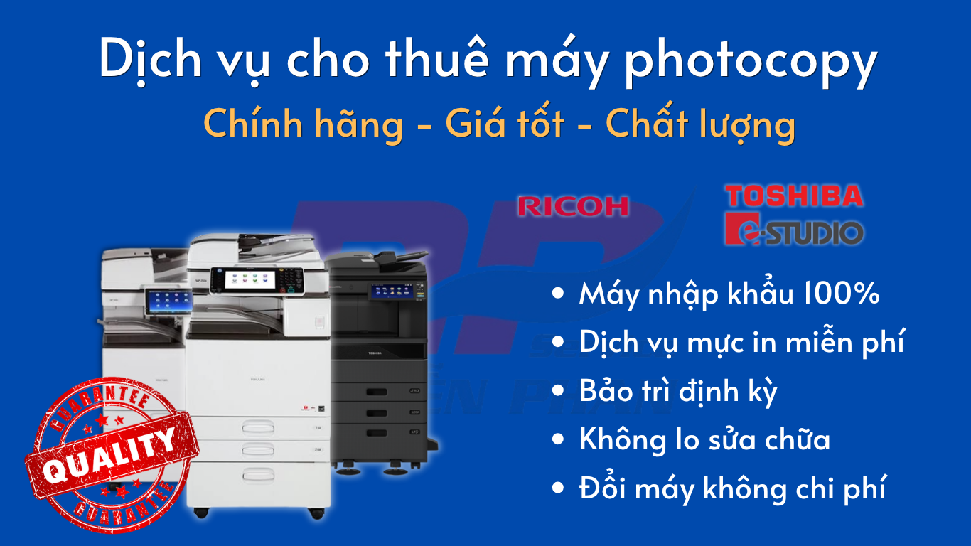 Cho thuê máy photocopy tại Trảng Bàng - Giá siêu rẻ, thuê siêu dễ Dich vu cho thue may photocopy Nguyen Phan